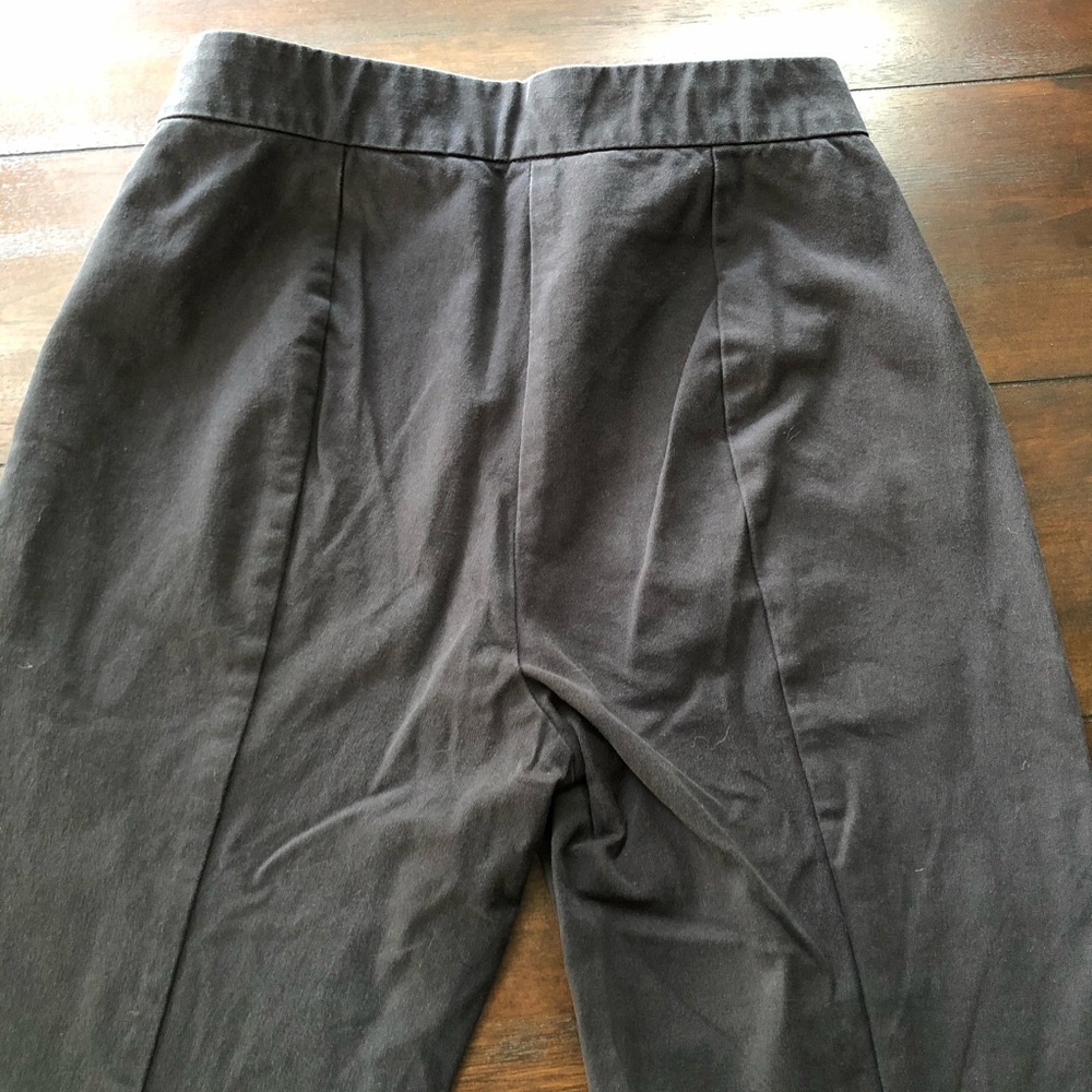 Everlane Side Zip High Rise Pant, Black, Sz 6 - Picture 8 of 13